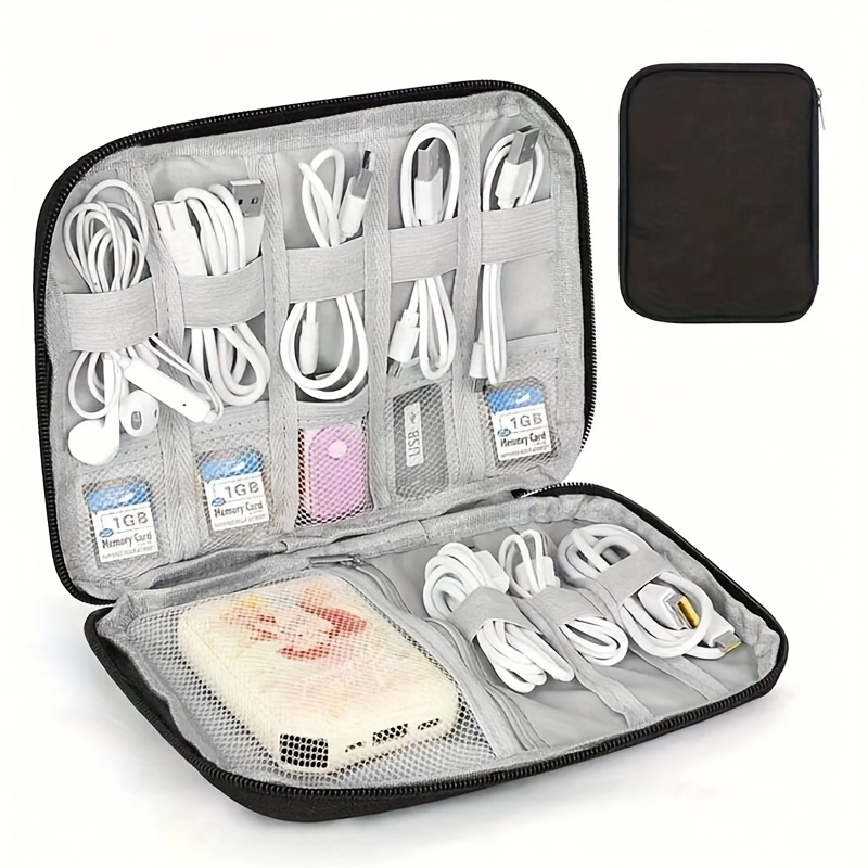 กล่องจัดระเบียบสายเคเบิล 1 ชิ้ - Tech Accessories Travel Organizer Pouch บทวิจารณ์และราคา