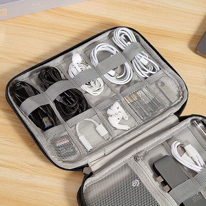 กล่องจัดระเบียบสายเคเบิล 1 ชิ้ - Tech Accessories Travel Organizer Pouch บทวิจารณ์และราคา