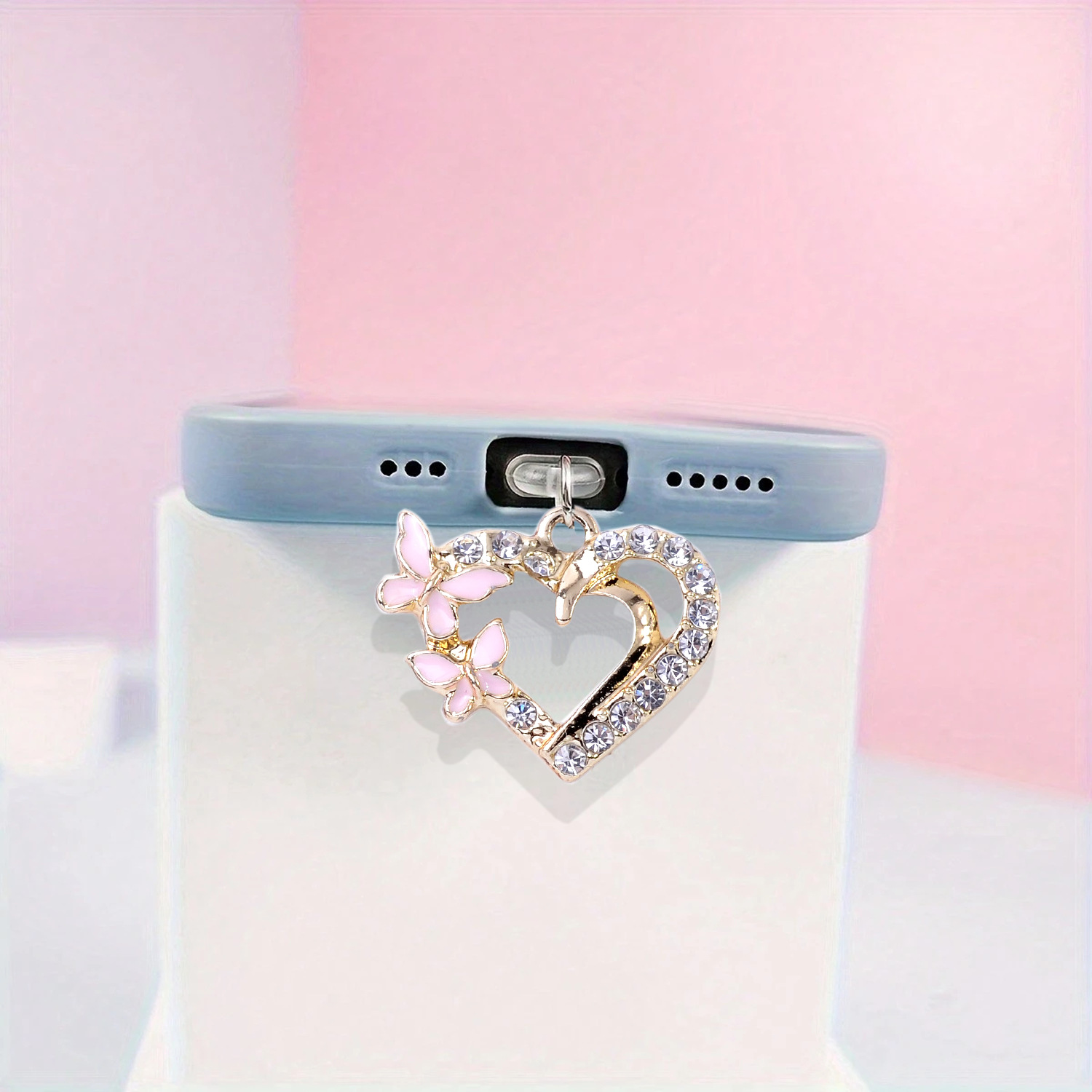 โทรศัพท์มือถือปลั๊กฝุ่นเนยหัวใ - Mobile Tech Accessories บทวิจารณ์และราคา