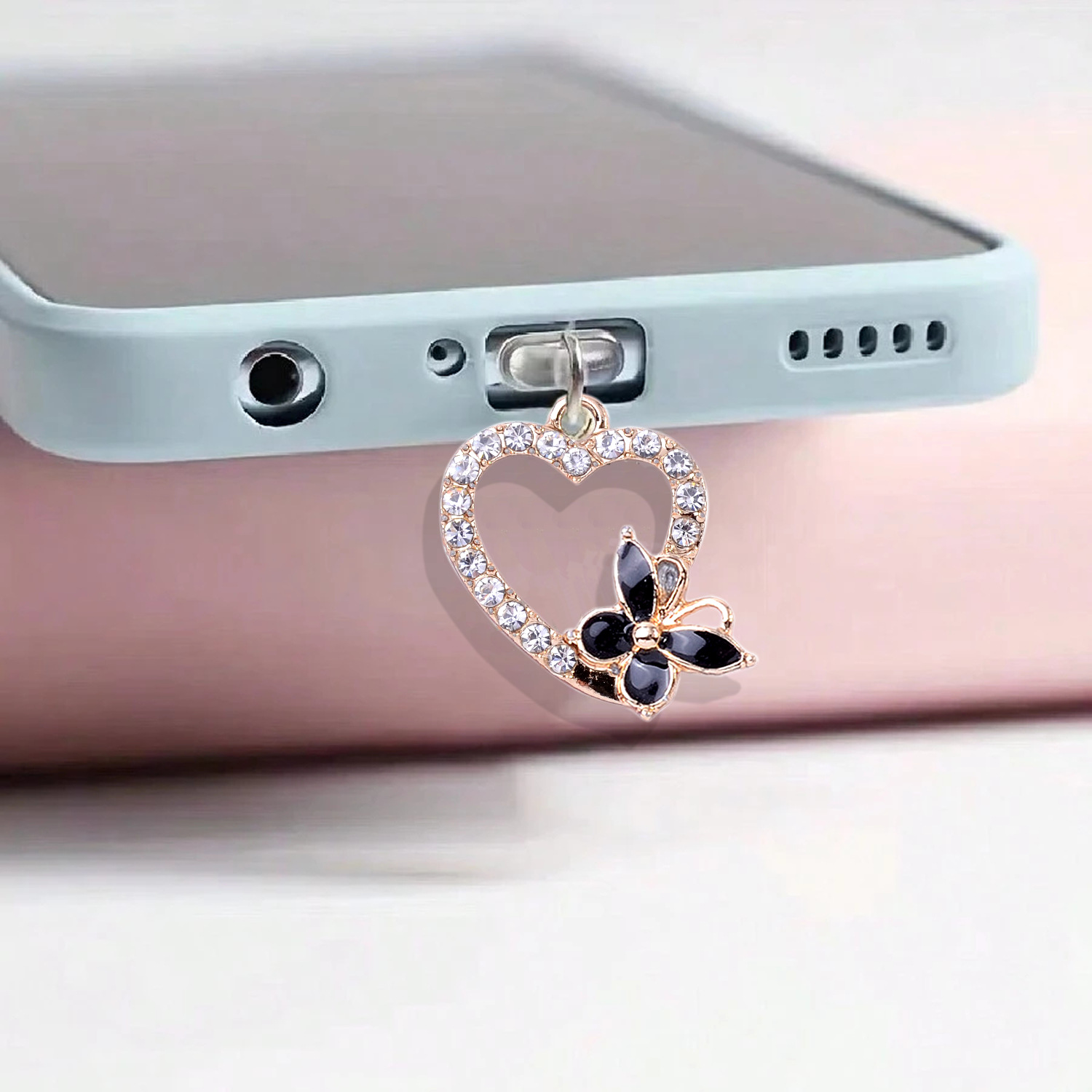 โทรศัพท์มือถือปลั๊กฝุ่นเนยหัวใ - Mobile Tech Accessories บทวิจารณ์และราคา