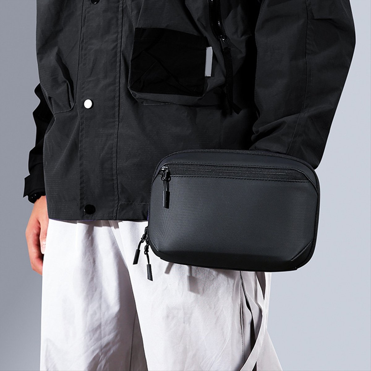 ☶ ❈ ＊ ♥ AC1579-กระเป๋าอุปกรณ์ก - Tech Accessories Travel Organizer Pouch บทวิจารณ์และราคา