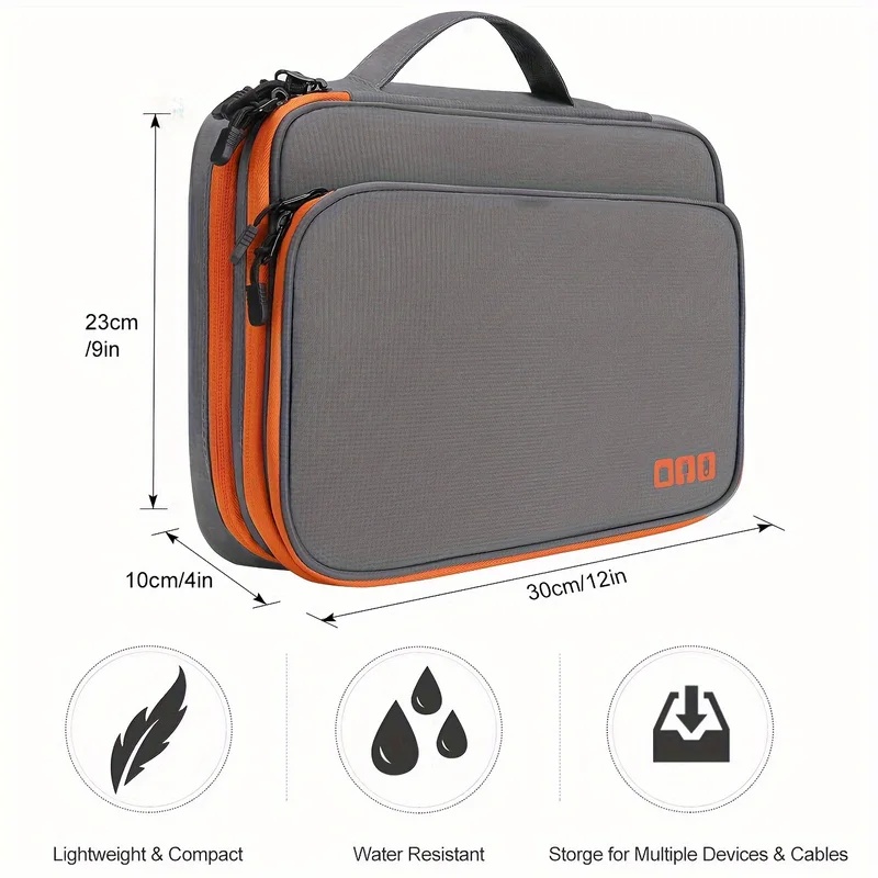 กระเป๋าจัดระเบียบอุปกรณ์อิเล็ก - Tech Accessories Case บทวิจารณ์และราคา