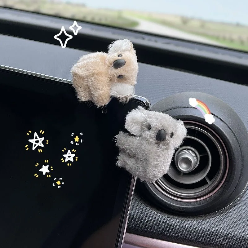 ตุ๊กตาน่ารัก Koala รถตกแต่งภาย - Tech Car Accessories บทวิจารณ์และราคา