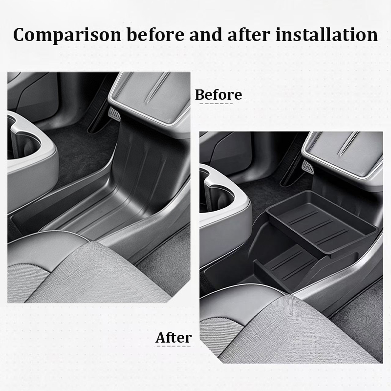 กล่องเก็บของด้านล่างคอนโซลกลาง - Tech Car Accessories บทวิจารณ์และราคา