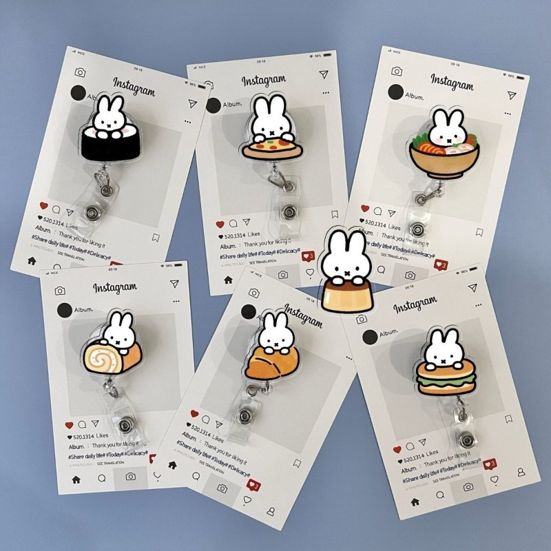 ที่หนีบบัตรแบบดึงกลับได้ลายมิฟ - Kawaii Tech Accessories บทวิจารณ์และราคา