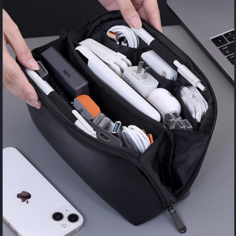 กระเป๋าจัดเก็บอุปกรณ์อิเล็กทรอ - Tech Accessories Travel Organizer Pouch บทวิจารณ์และราคา
