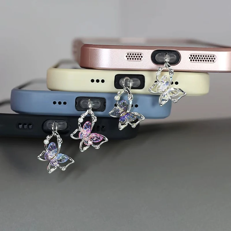 ผีเสื้อโทรศัพท์ปลั๊กฝุ่นแขวนเค - Mobile Tech Accessories บทวิจารณ์และราคา
