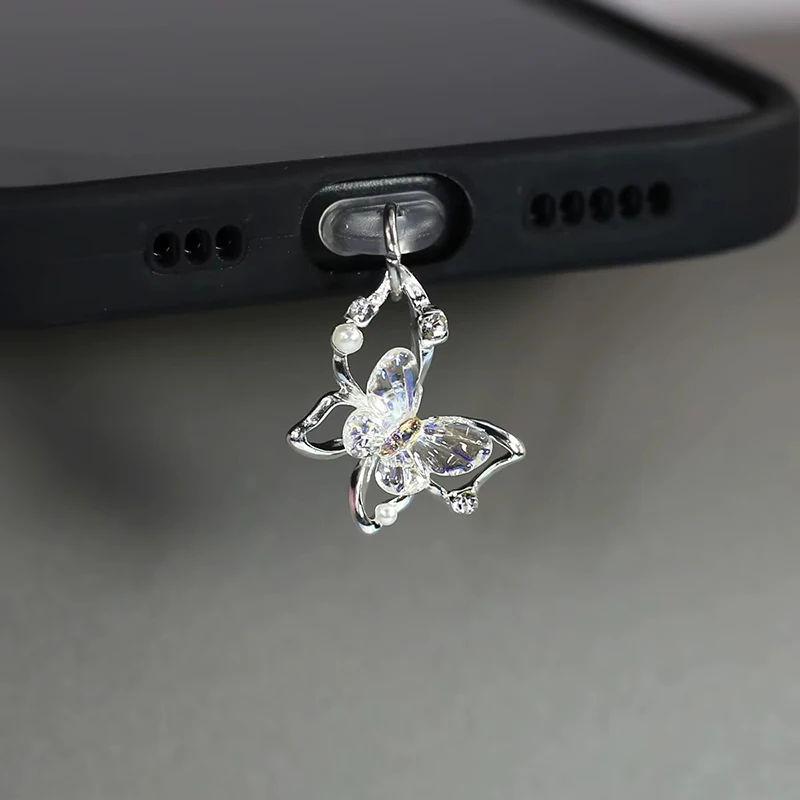 ผีเสื้อโทรศัพท์ปลั๊กฝุ่นแขวนเค - Mobile Tech Accessories บทวิจารณ์และราคา