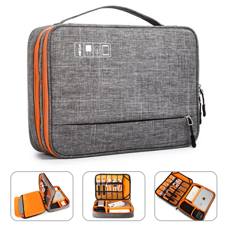 Double Layer อุปกรณ์เสริมอิเล็ - Tech Accessories Case บทวิจารณ์และราคา