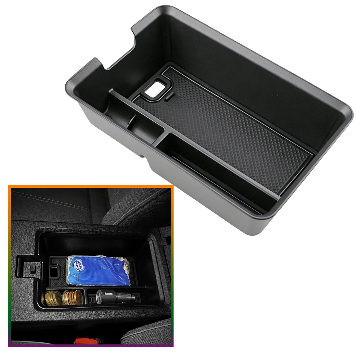 กล่องเก็บของที่วางแขนสำหรับ Re - Tech Accessories Storage บทวิจารณ์และราคา